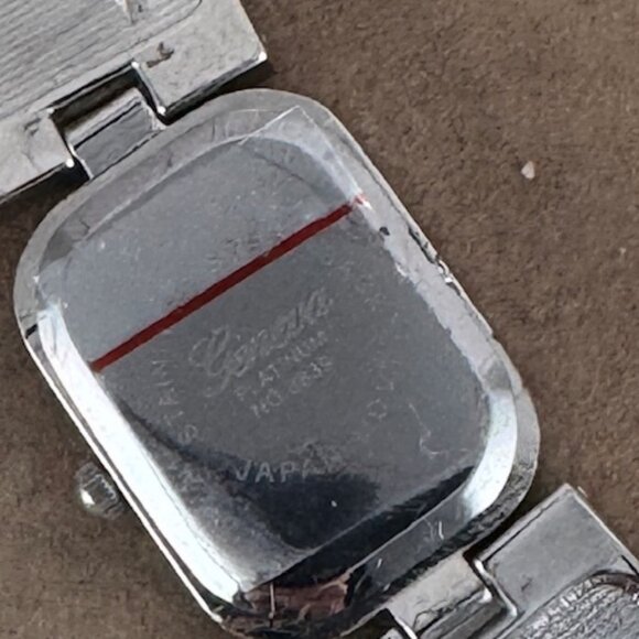 Wonderful World of Color Vintage Geneva Platinum Watch NOS main image 7